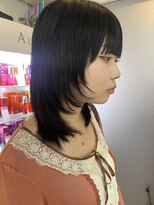 エンリー(ENlee)&nbsp;【とまべち】黒髪ミディアムウルフ