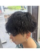 パリス メンズサロン(PARIS MEN'S Salon) マッシュ波巻きプードルパーマ