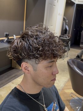 リゴ ヘアー(RIGO hair) フェード×スペインカール