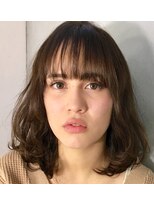 ビースティドレッシング(BEASTIE DRESSING)&nbsp;【BEASTIE DRESSING】ロングボブ×ミルクティーベージュ