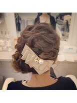 セットサロン フルール(Fleur)&nbsp;おりぼん編み込みアップ