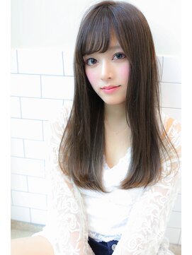 シエナ(CIENA) 【CIENA】ナチュラルストレート☆グレージュ@吉澤