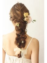 ソース 枚方(SOURCE)&nbsp;【Source】編み込みハーフアップ