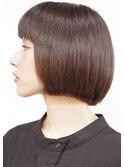 【20代】毛先軽めボブ×艶ケアトリートメント