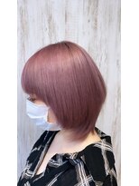 ゼルレーヴ(ZELE reve)&nbsp;ペールピンク×ウルフヘア