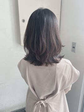 キャンバス バイ ネオリーブ 横浜西口(Canvas by neo.) 伸ばし中セミロングレイヤー似合わせヘア◎sk