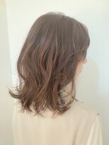 イースタイル 元町店(e-style) ホワイトインナーカラー×ゆるカール