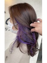 リアン(Lien)&nbsp;インナーカラー/パープル