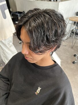 ラグシス ザ バックルーム(LUXIS THE BACK ROOM) ナチュラルパーマ【立川/メンズ】