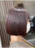 ショートカットショートボブハンサムショートグレージュカラー
