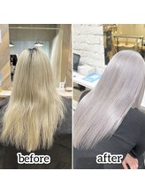 -Care breach-プレックス配合の94%ダメージ補修*ケアブリーチ[表参道駅/髪質改善/ケアブリーチ]