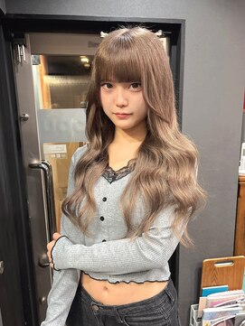 ボアップ 京橋店(boappu) #ロングヘア#プルエクステ#エクステ#ハイトーンカラー