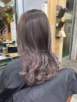 クロムス(clomus)&nbsp;【clomus】バレイヤージュカラー　パープルアッシュ