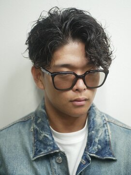 イーラ(era) 大人男髪スパイラルパーマハーフバック