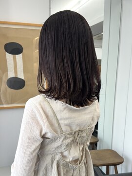 シベルバレー 横浜(sibell) ＊ミディアムレイヤーカット顔周りレイヤーウルフハッシュカット