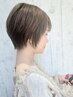 うえむら指名【ショートカットの極みカット】4950円 