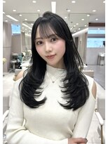 《高橋大》20代30代40代レイヤー小顔ナチュラル前髪あり後れ毛62
