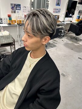 キング 楠葉店(K!ng) 波巻きツイストスパイラルパーマ/フェザーパーマ/眉毛/メンズ