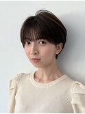 ●杉浦イメチェン外ハネボブ美髪ワイドバングレイヤーショート3