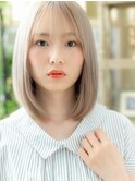 ■透明感ハイトーンカラー艶感ストレート307-2北浦和10代20代