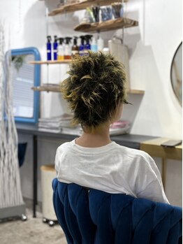 シピ(chipie)の写真/デザインカラーはもちろん、白髪染めや白髪ぼかしも可能です！おしゃれなヘアを楽しみましょう！
