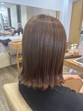 フレイムス ヘアアンドリラックス 大宮東口店(Frames) 髪質改善×ノンアルカリストレート×デジタルパーマ