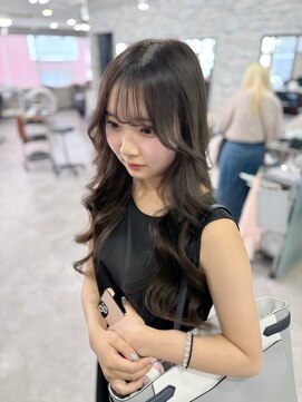 ビゼ 梅田(BIZE) 韓国風ロング/エクステ/メルティーカラー/ショコラベージュ1