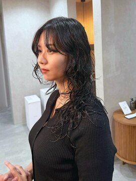 ブローフィー(Blowfy) 【 Blowfy 】デジタルパーマ 無造作パーマ ロング