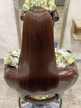 フオラ ヘア 下赤塚店(Fuola HAIR)の写真/<質感選べるストレート>ナチュラルな仕上がり~しっかり矯正まで♪『なりたい』が叶う理想の仕上がりに*