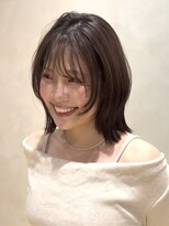 ロンドリメゾン 原宿(Lond re Maison.)&nbsp;レイヤーボブでふんわり＆柔らかい丸みシルエットへ