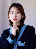 ソイクフ 四条大宮店(SOY-KUFU)&nbsp;20代30代40代◎外ハネ大人ボブ魅力倍増カールセミディシアカラー