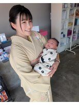 アンゼロ(UNZELO)&nbsp;お宮参り着付け&ヘアセット