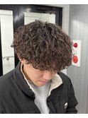 広島メンズ/プードルパーマ/メンズパーマ