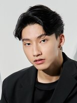 テン 心斎橋(tenn.)&nbsp;難波ニュアンスパーマ毛流れセンターパートウルフフェザーパーマ