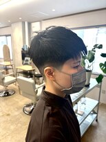 モコヘアーフロール(MOCO hair flor)&nbsp;ソフトフェード × ナチュラルマッシュ