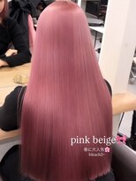 ベレーザ 渋谷(BELEZA)&nbsp;18151髪質改善ストレートラベンダーピンクミルクティーベージュ