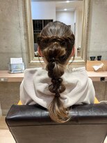 アヤラグランスパ 船橋店(AyaLA GRAN SPA)&nbsp;【岩井紅】ハイポニー編み下ろし