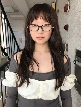 ネロ ヘアサロン 渋谷(NERO HAIR SALON) 【加藤木麻彩】ロングレイヤーカット/ハッシュカット