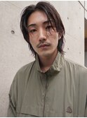 【SHUN】ミディアムセンターパート
