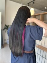 クーレ ビオトープ(+ CURE biotope)&nbsp;アクセント☆インナーカラー×上品ロングレイヤー