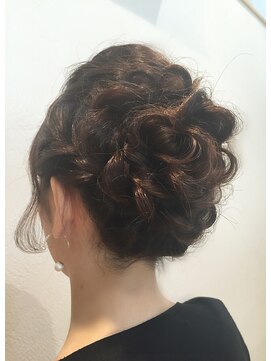 フェリア サウスガーデン(felia southgarden) 【felia】結婚式、二次会に♪かわいい編み込みアップスタイル