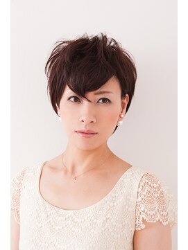 ヘアーケー(hair K) エフォートレス 耳かけ小顔ショート