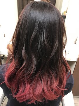 クレス 武蔵浦和店 【CLESC’寺岡志穂】新大学生おススメ!バレイヤージュピンク♪