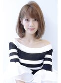 『LOBBY 』三浦 オフィスヘアーにも◎ハニーボブ