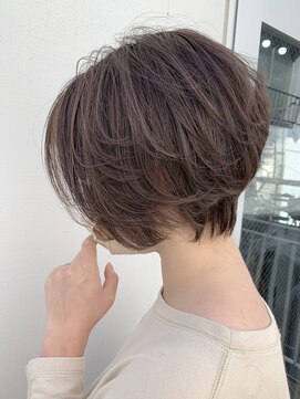 ルーファス 恵比寿 渋谷(Ruufus) 透け感ハイライトショートボブ【Ruufus恵比寿渋谷】31579