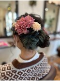ゆるふわヘアセット