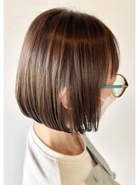 ヘアーアンドエステティック ヴェリス(hair&esthetic Velis) 【Velis】ハンドドライで収まるナチュストレートショートボブ♪