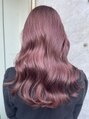 カラ ヘアーサロン(Kala Hair Salon) ピンク系のカラーはブリーチ一回で可能なのでおすすめです！