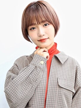 ヘアメイク フレンシア(hair make flencia) マッシュショートボブ
