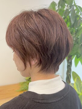 ビューエヒメ(VIEW EHIME) 大人ヘルシースタイルショコラアッシュふんわりカールショート